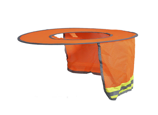 Hard Hat Sunshade Neck Shield Sun Protection With Brim