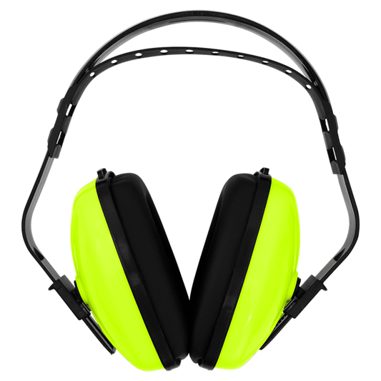 Adjustable Earmuffs - High-Visibility, NRR 23 dB