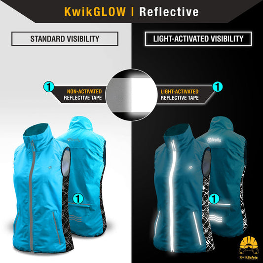 Firefly Reflective Racing Vest - Blue