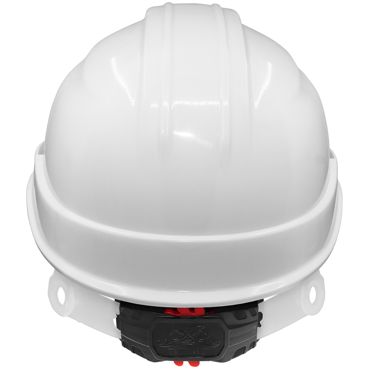 White Vented Cap Style Hard Hat - 6-Point Ratchet Suspension & ANSI Z89.1
