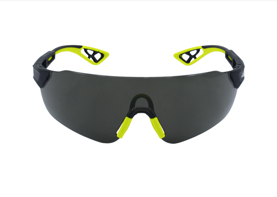 Tetra Tinted Smoke Lens Safety Glasses, Anti-Fog