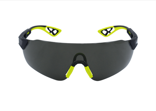 Tetra Tinted Smoke Lens Safety Glasses, Anti-Fog