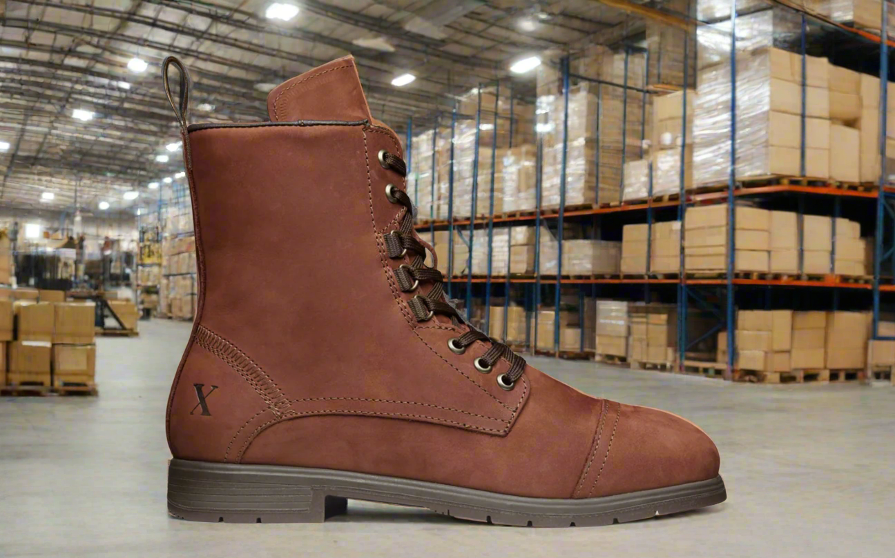 Steel Toe Boot EH-Rated Safety Shoe - Spice