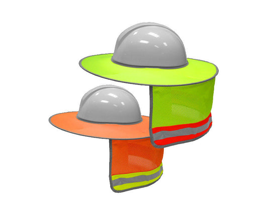 Hard Hat Sunshade Neck Shield Sun Protection With Brim