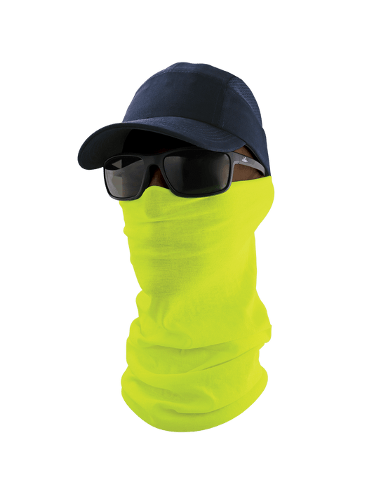High Visibility Neck Gaiter & Multi-Functional Stretch Headwear