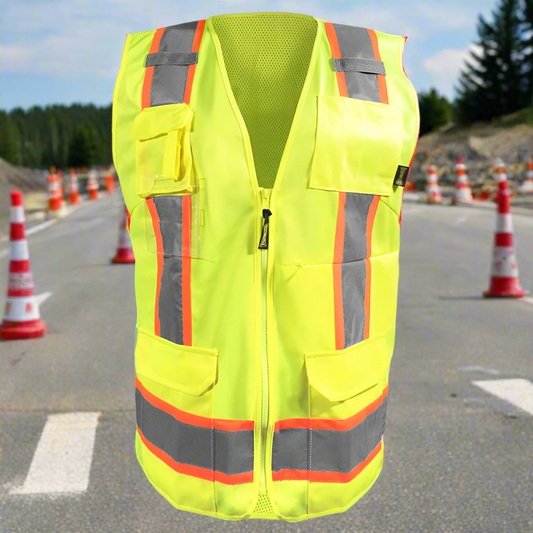 Type R Class II High-Vis Sustainable Surveyor Vest